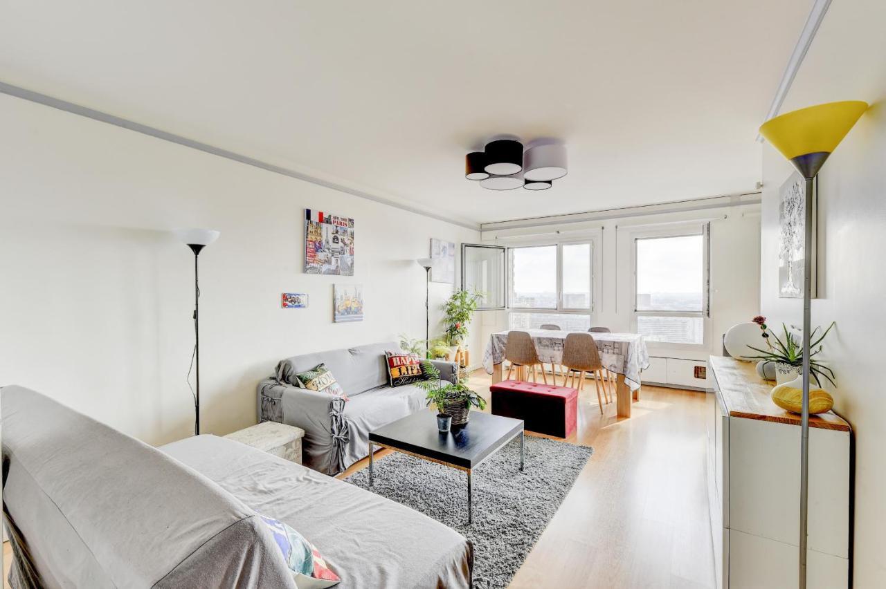 Appartement Place D'Italie Superbe Vue Paris Ngoại thất bức ảnh
